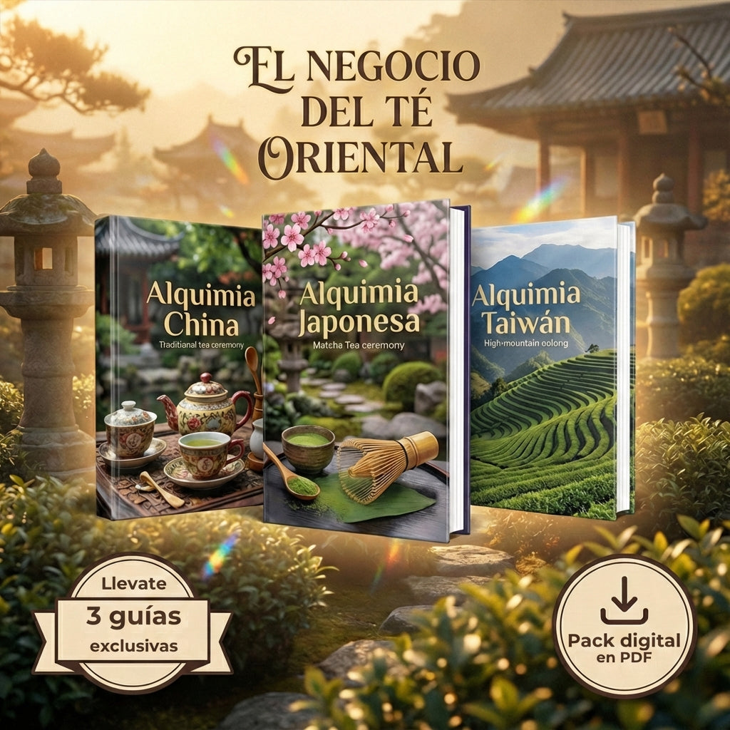 El Negocio del Té Oriental: Alquimias de China, Japón y Taiwan