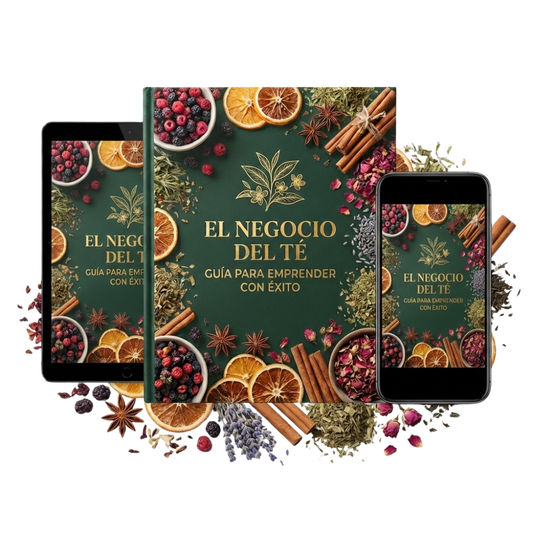 Pack Digital: Guía El Negocio del Té + 250 Recetas de Autor + 19 Bonus Exclusivos Gratis