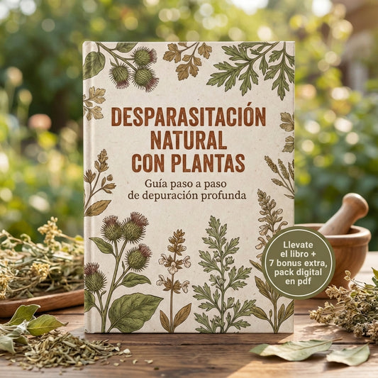 Desparacitación Natural: Guía natural con plantas + 7 Bonus 🎁